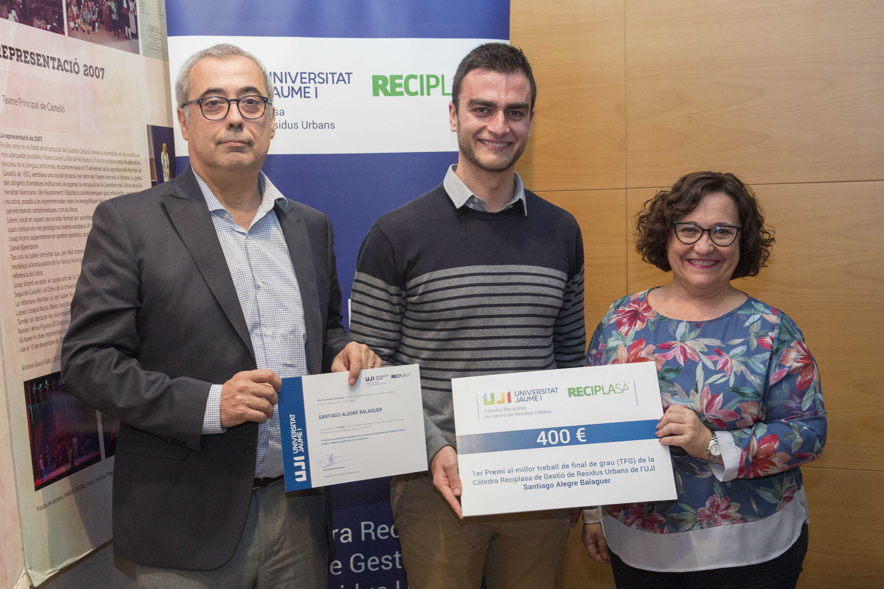 Reciplasa publica sus premios al mejor máster y trabajo fin de grado en investigación de residuos