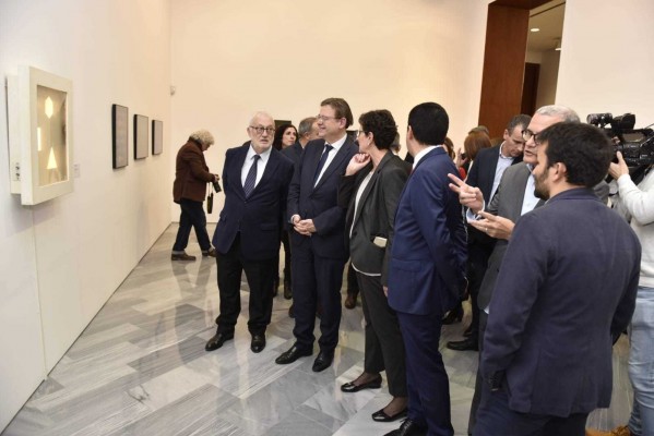 La obra de Eusebio Sempere centra la inauguración del CADA, la sede del IVAM en Alcoy