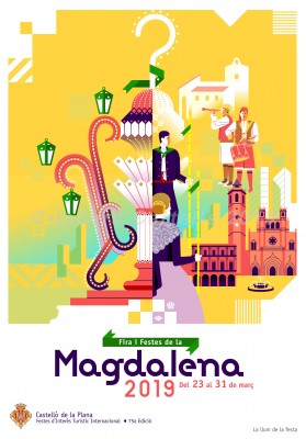 El cartel de las fiestas de la Magdalena acaba con la firma de las redes sociales del patronato de turismo