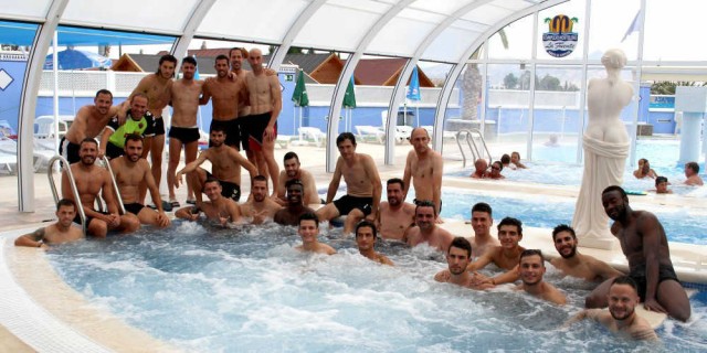 Jornada de recuperación en el balneario

