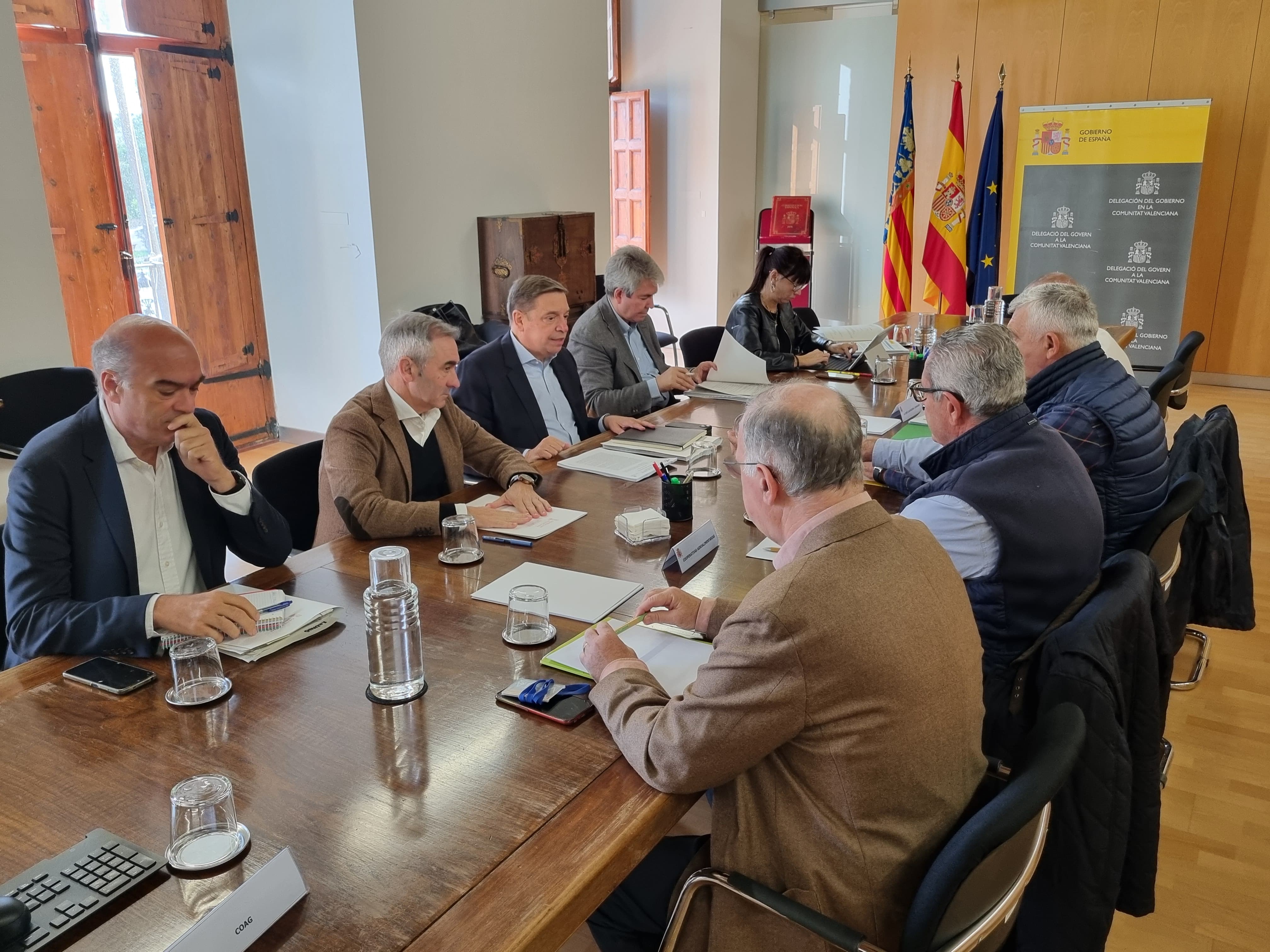 El campo pide más ayudas del Consell y la Unión Europea para los cultivos afectados por la Dana
