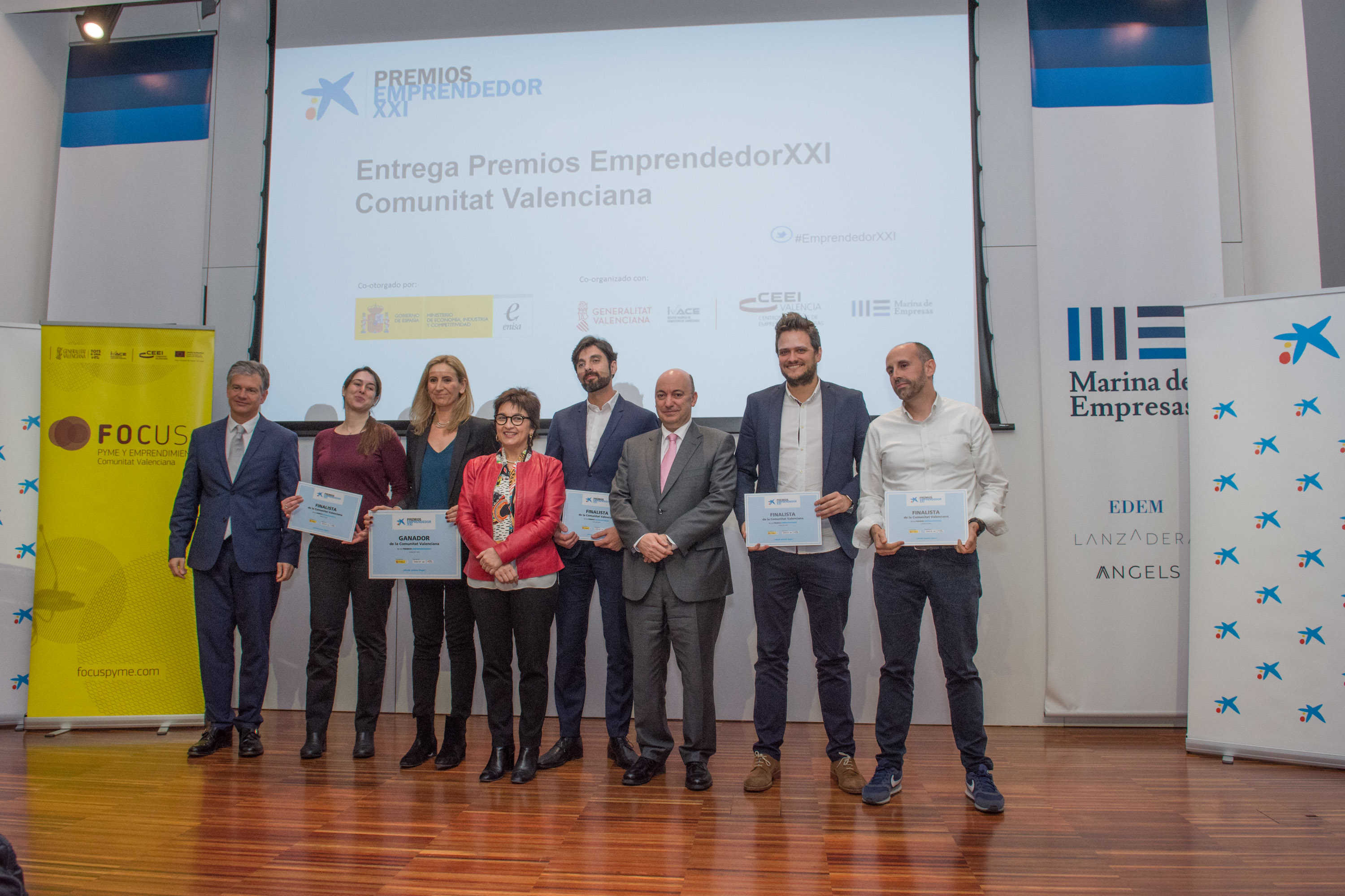 La empresa Visual gana los Premios EmprendedorXXI en la Comunitat Valenciana

