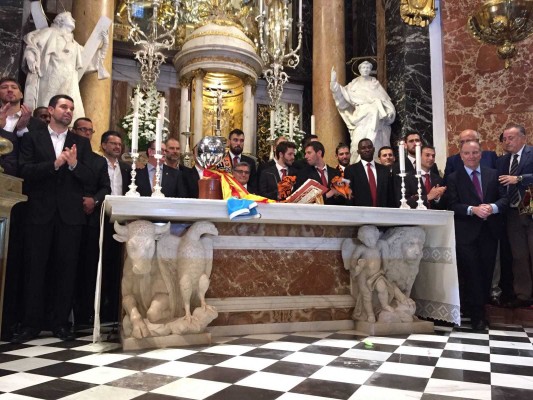 Así fue la celebración del título de Valencia Basket