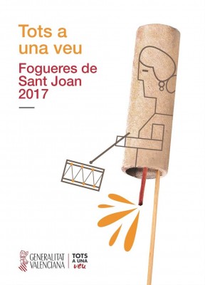 Tots a una veu: la Generalitat también unifica el cartel de Les Fogueres