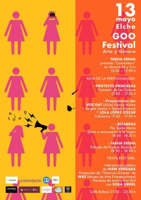 Goo Festival: acción artística contra la desigualdad de género

