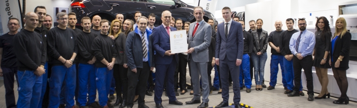 Levante Wagen recibe el premio BEST OF por su excelente trabajo en taller