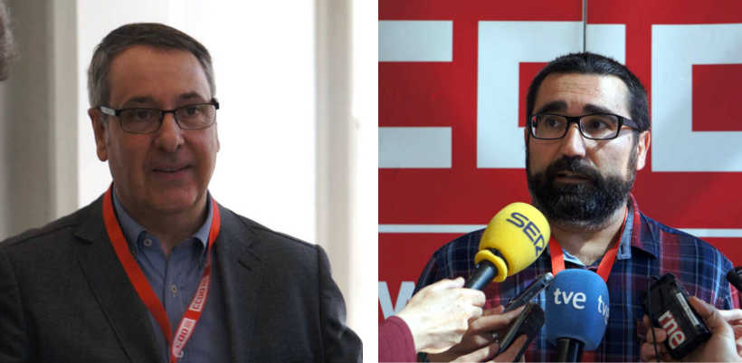 Arturo León y Jaume Mayor compiten por liderar CCOO-PV tras la retirada de Paco Molina