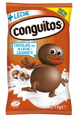 Los Conguitos de chocolate, contra los zapatos Conguitos