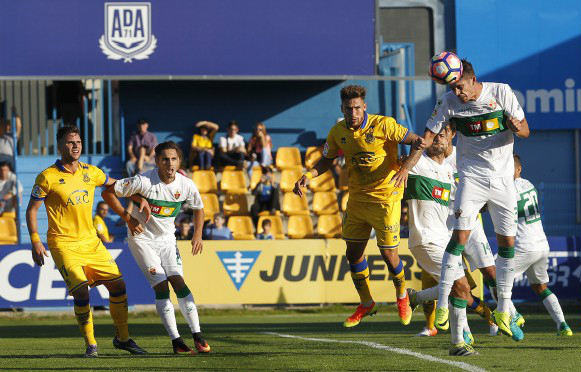 Cinco meses hacía que el Elche se quedaba sin marcar a domicilio