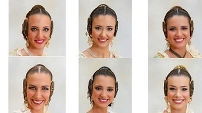 Valencia conoce a ya a las 26 integrantes de las Cortes de Honor