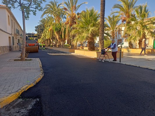 El plan de asfaltado de casco urbano de Elche se centra ahora en Carrús y El Toscar