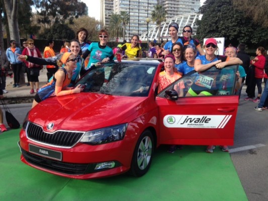 Skoda JR Valle apoya el deporte con sus coches