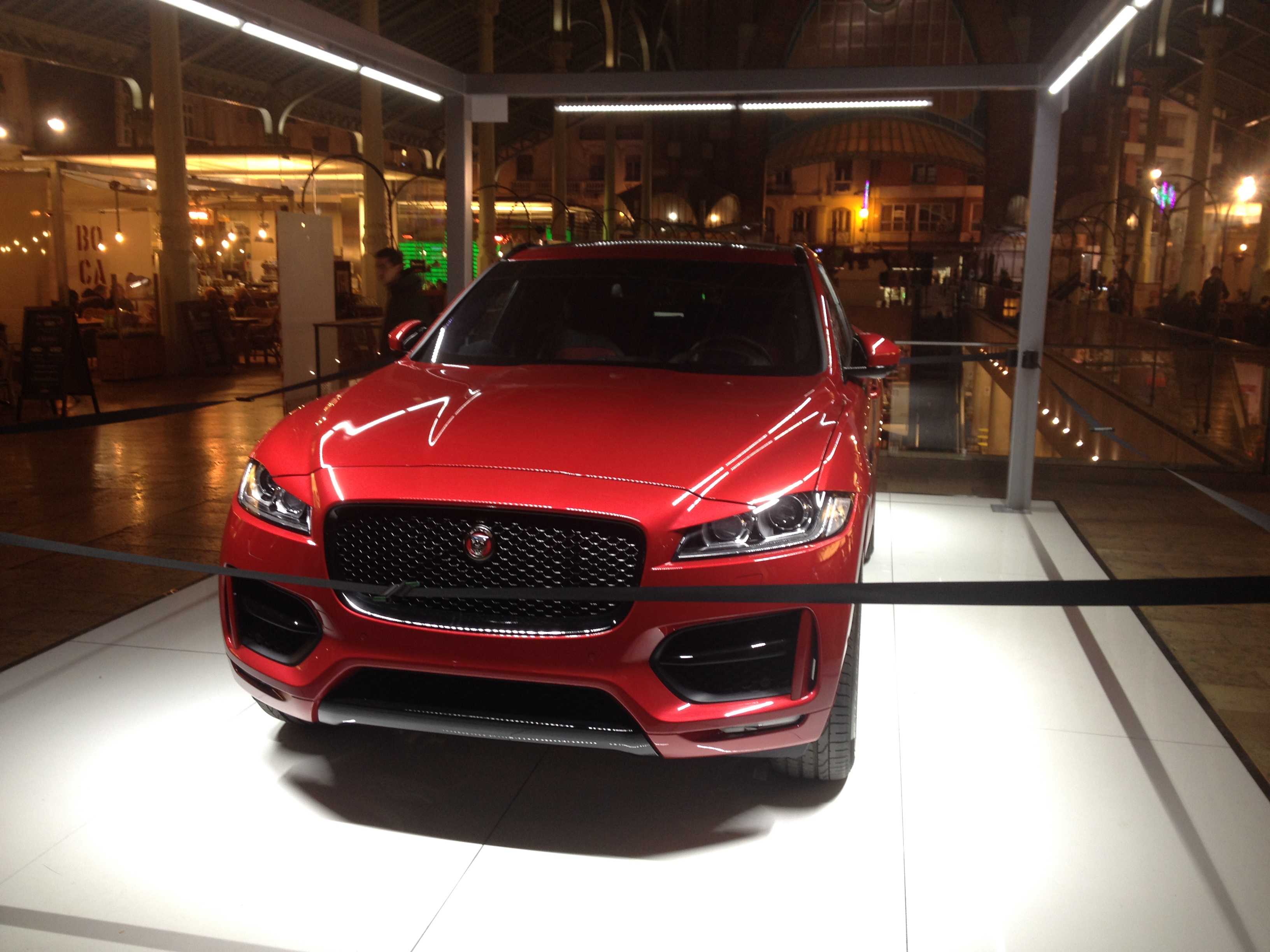 El Jaguar F-Pace, en el mercado Colón