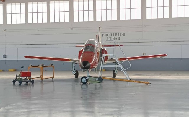 La AGA invierte otros 7 millones en San Javier para construir un hangar con capacidad para 6 aviones