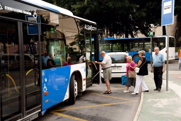 El transporte urbano en autobús fomenta la movilidad en la Región con un crecimiento anual del 22,5%