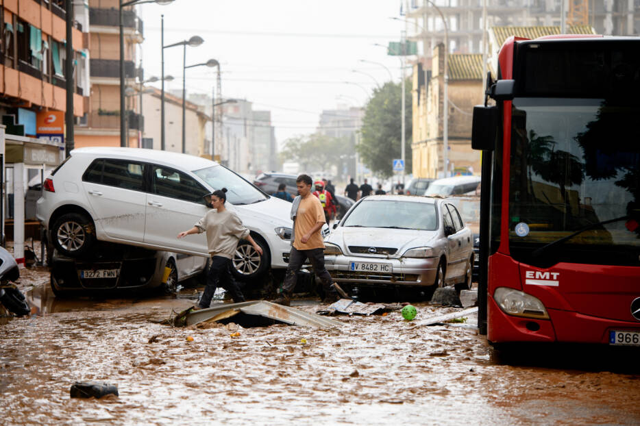 Efectos de la Dana en Valencia. Foto: KIKE TABERNER - 