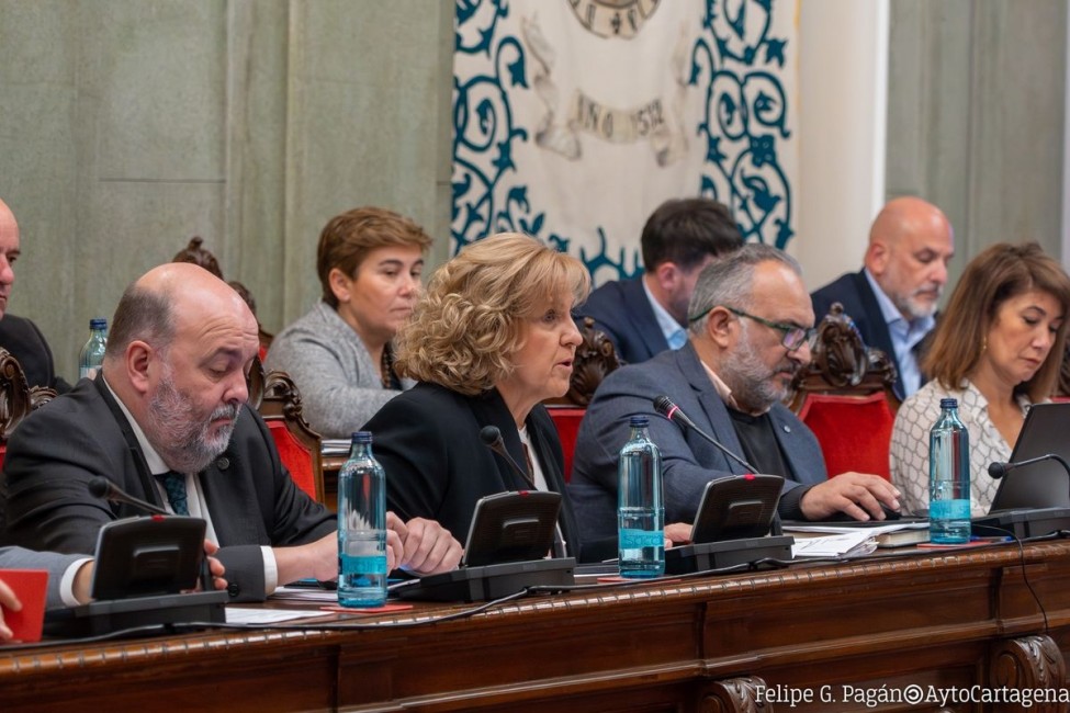 Imagen del Pleno - Ayuntamiento de Cartagena