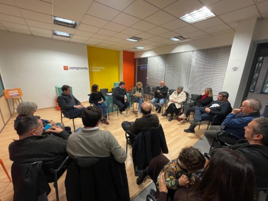 Compromís explica a la seua militància de Castelló les accions dutes a terme arran de la Dana