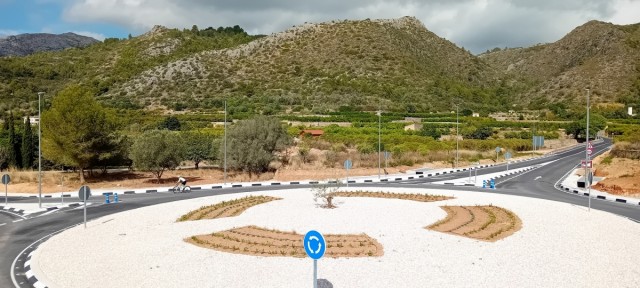 La Diputación invierte más de 1,5 millones de euros en la mejora de la seguridad vial en El Ràfol d'Almúnia