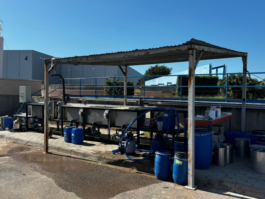 Bioferric Ink valida su piloto para su nuevo adsorbente para limpiar aguas industriales