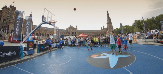 CaixaBank y la Federación Española de Baloncesto llevan el circuito Plaza 3x3 a las calles de quince ciudades españolas