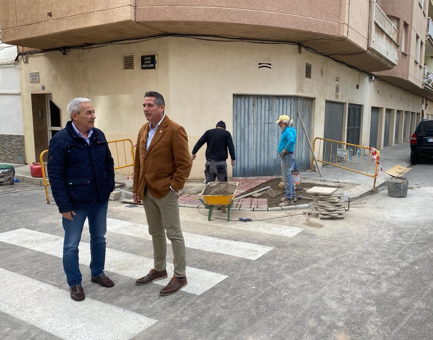 Burriana mejora la autonomía de personas con movilidad reducida mediante obras de accesibilidad