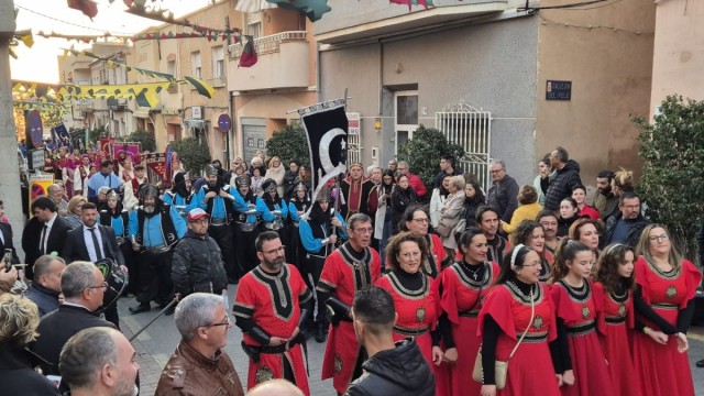 Las calles de Torreagüera se inundan con tropas del Conquistador y mudéjares en la V edición de la Fiesta de la Entrada
