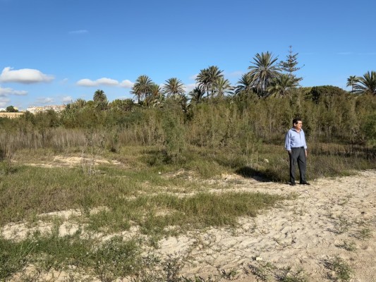 La Concejalía de Costa mejora el entorno de la playa de La Glea con la limpieza en el río Nacimiento