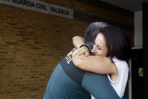 Silvia recuerda su rescate con su marido y sus hijos: 