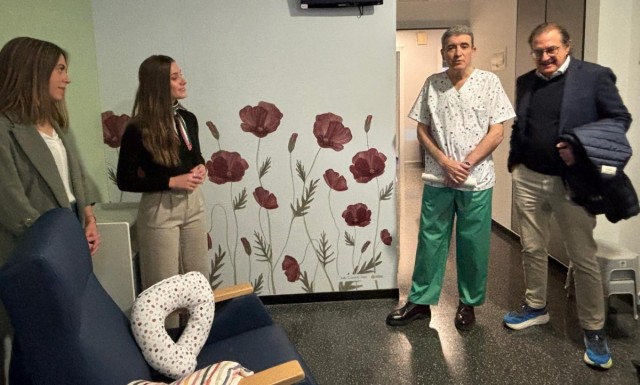 Aitex renueva las instalaciones del hospital de día de Oncología del Virgen de los Lirios en Alcoy