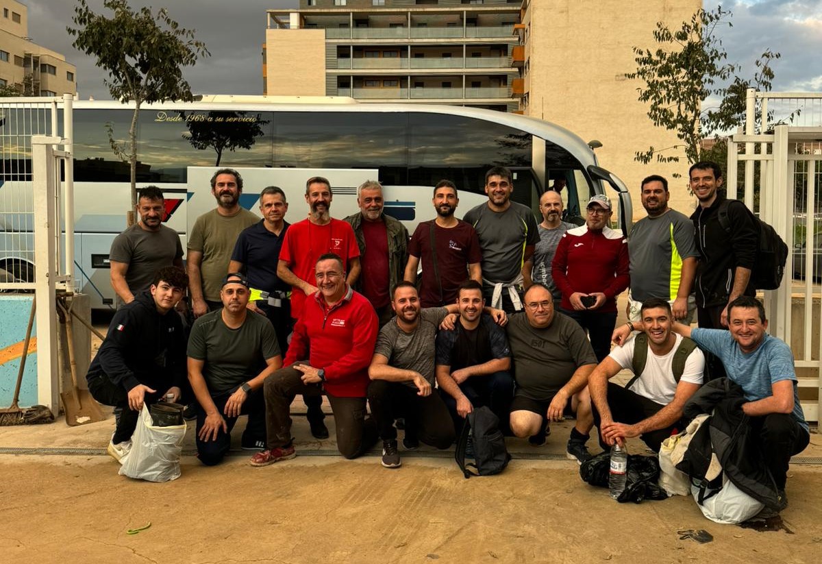 Burriana envía un equipo para recuperar servicios esenciales en las zonas afectadas por la Dana