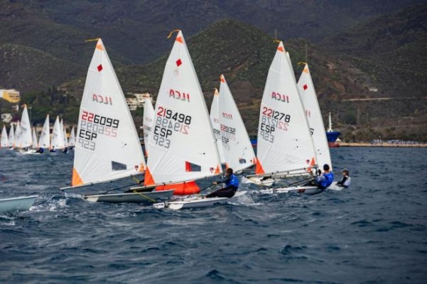 Sergio López, del RCR Cartagena, es campeón de España sub-18 de Ilca 4