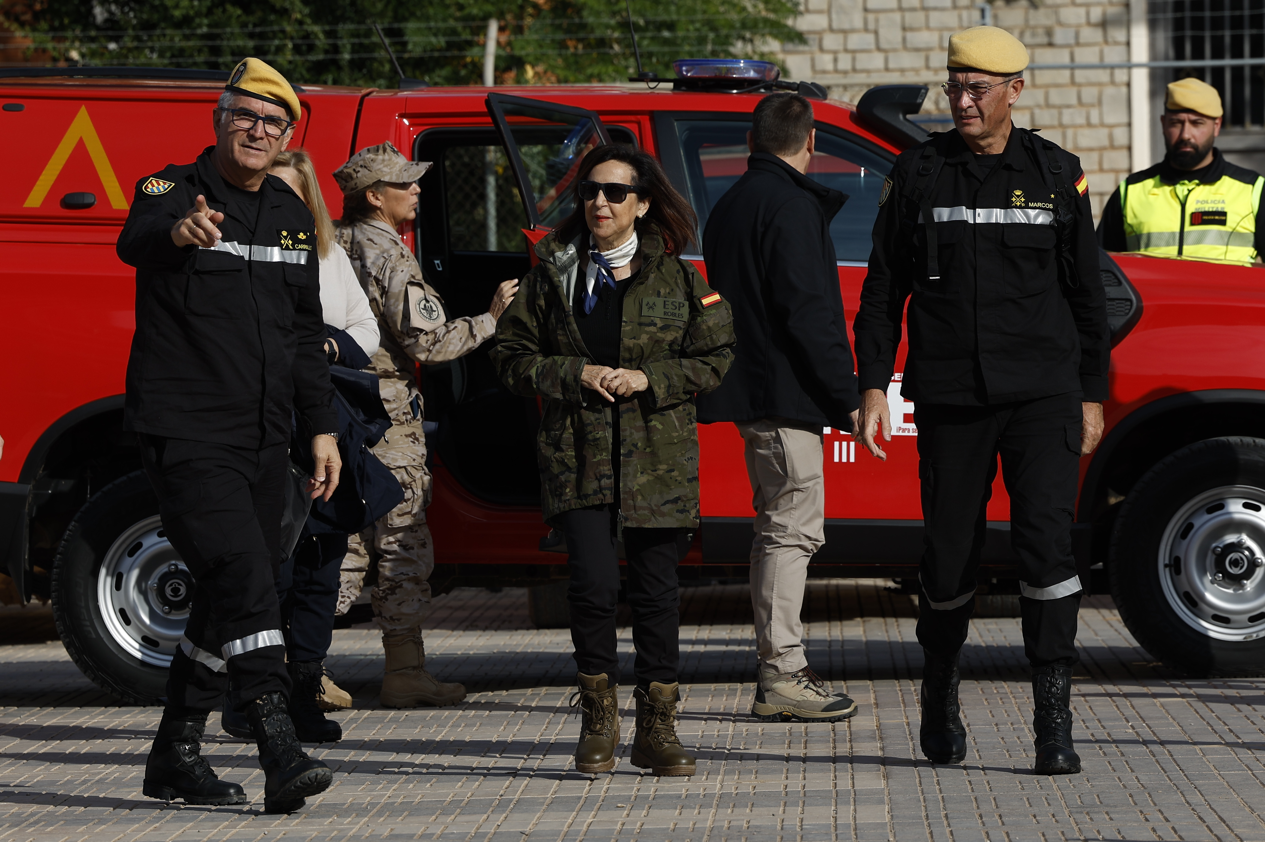 Robles asegura que el Ejército estará en Valencia 