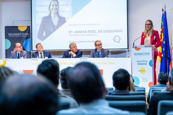 Amaya Fernández, nueva presidenta de Quimacova tras el fallecimiento de Miguel Burdeos en la Dana