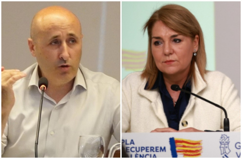 Miguel Polo (CHJ) y la vicepresidenta del Consell, Susana Camarero - Foto: VP