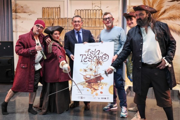 La Compañía del Teatro Guerra estrena el musical infantil 'La Isla del Tesoro' este viernes en Lorca