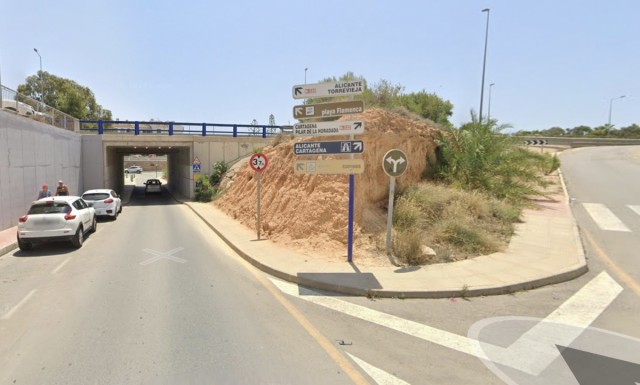 Orihuela desbloquea las obras para acabar con las inundaciones en los pasos inferiores de la N-332
