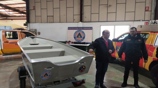 Emergencias amplía su equipamiento para mejorar la capacidad de respuesta en Orihuela