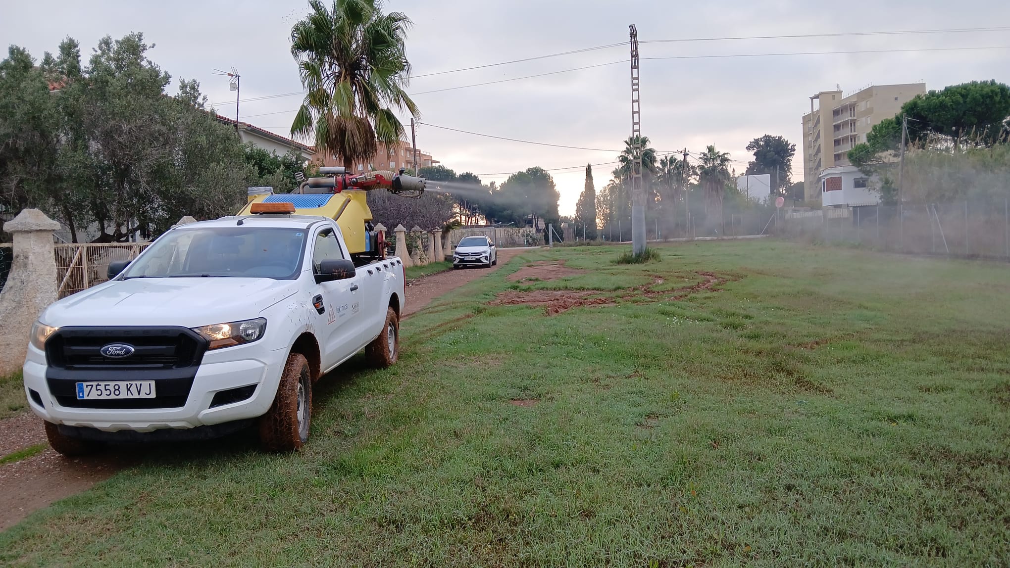 La Diputación intensifica los tratamientos de vigilancia y fumigación de mosquitos por la Dana