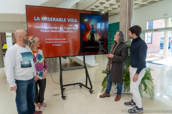 'Ahora Teatro' de La Palma ofrecerá tres representaciones de 'La miserable vida'  