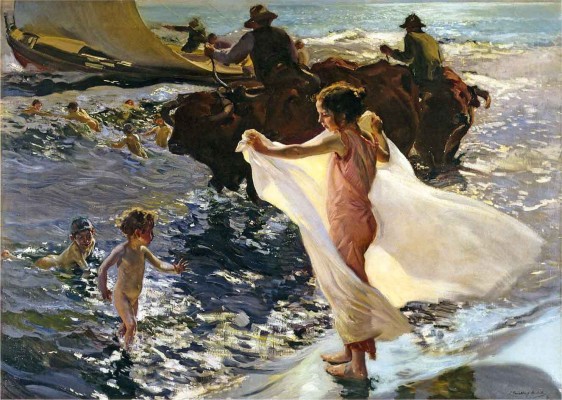 La luz de Sorolla ilumina el metro de Shanghái con una exposición