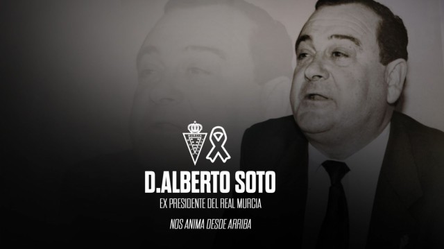 Fallece Alberto Soto, presidente del Real Murcia en la campaña 1995/1996