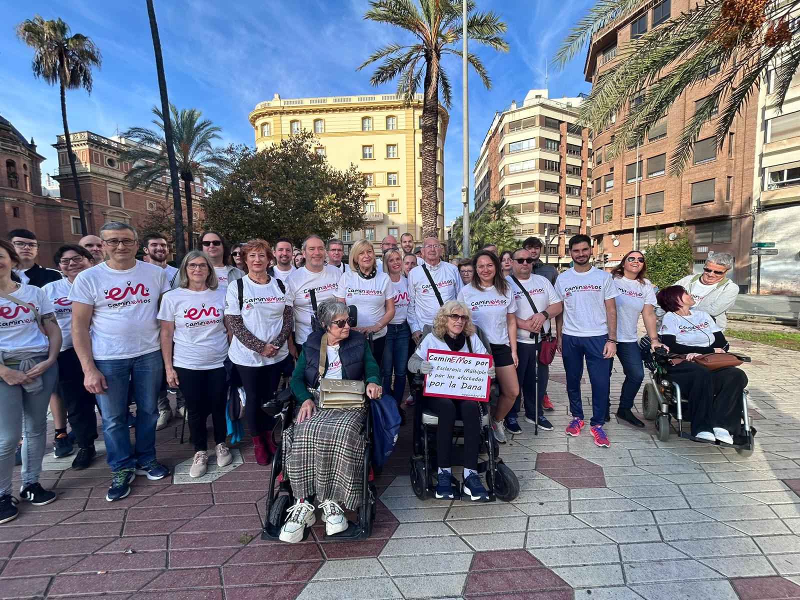 Castelló camina por la esclerosis múltiple y amplía este año su solidaridad con afectados por la Dana