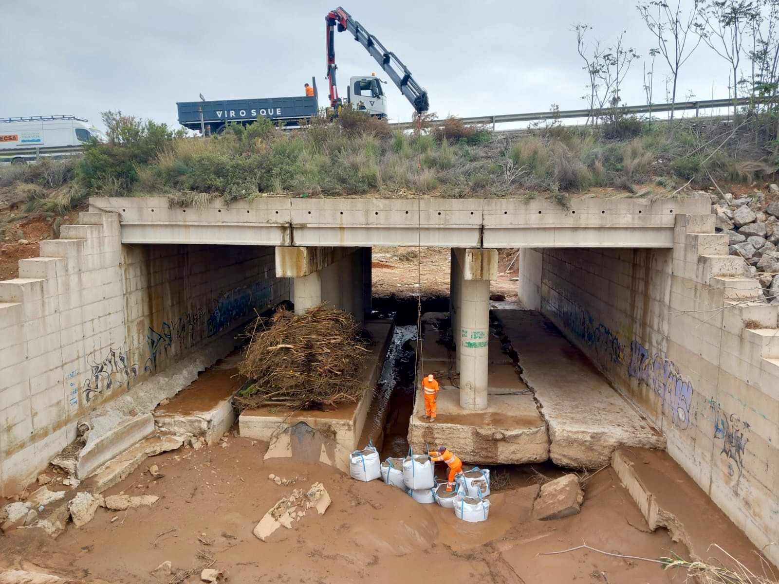 Reabre este sábado la conexión por carretera de la A-3 con Loriguilla y Riba-roja de Túria
