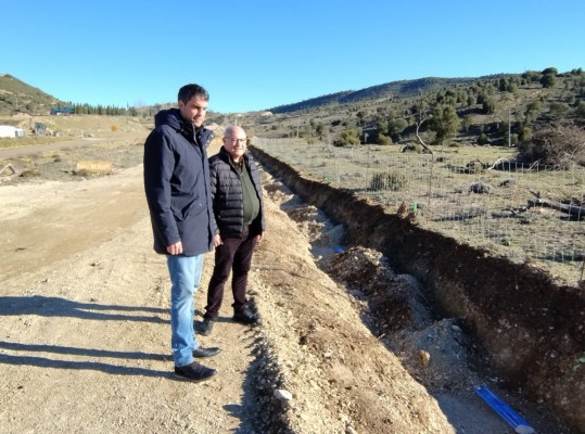 El PSPV de Morella celebra el avance de las obras de la N-232: 