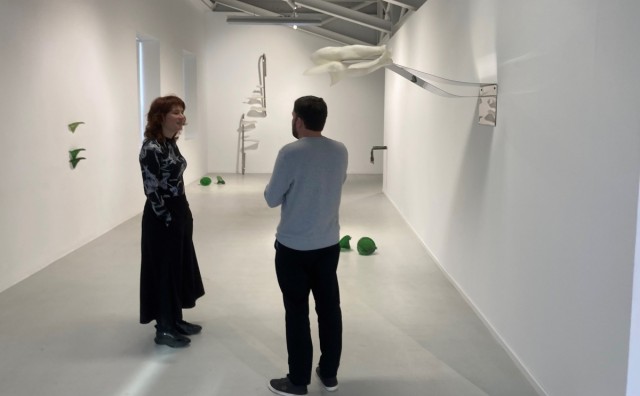 De la lamia vasca a la Ofelia de Shakespeare:  Irati Inoriza expone 'Aflorar hundida' en el Centro Párraga de Murcia