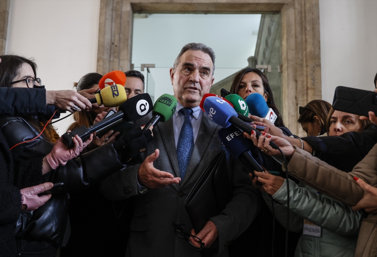 El vicepresidente Francisco Gan Pampols. - Foto: ROBER SOLSONA/EP