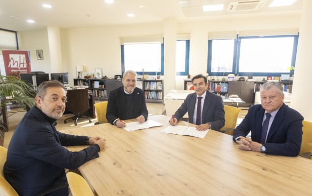 El Hércules y la UMH firman un convenio para impulsar la formación de los estudiantes