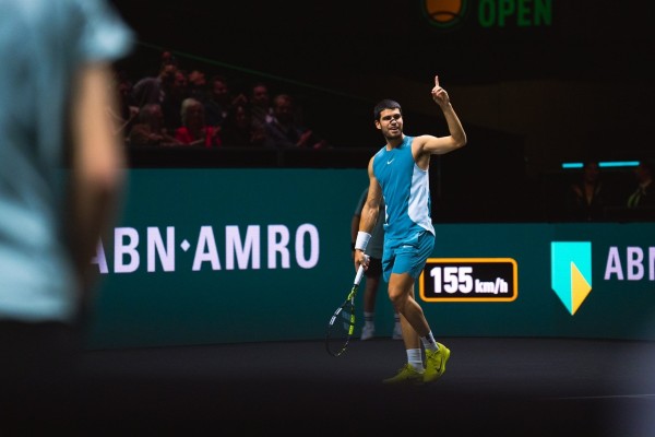 Alcaraz arrolla a Vavassori y ya está en los cuartos del ATP 500 de Rotterdam