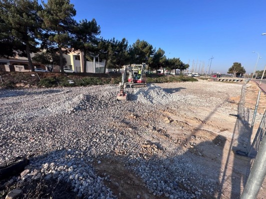 San Javier ultima las obras para convertir la Vereda del Vinco en un espacio seguro contra las lluvias torrenciales